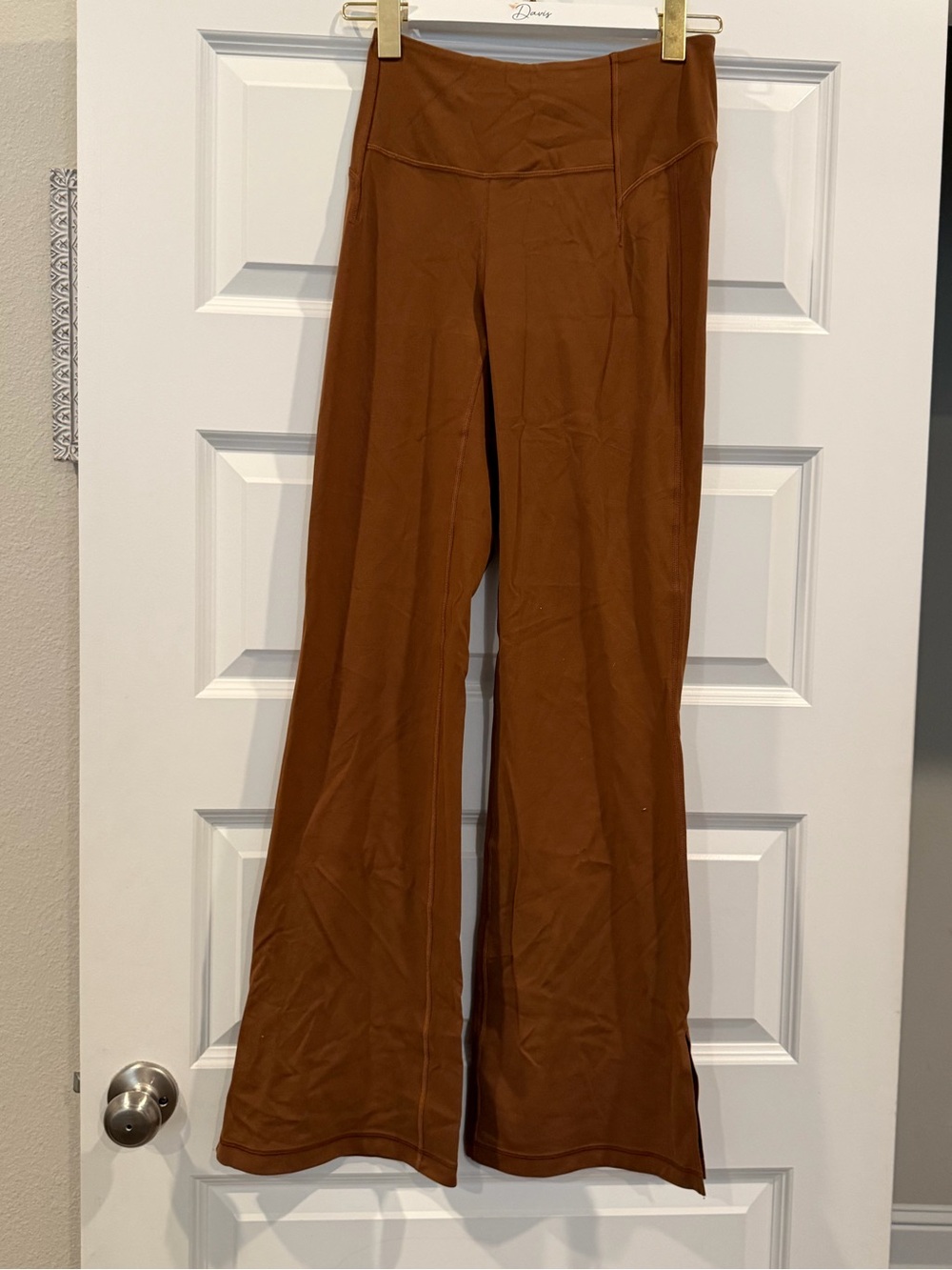 Lululemon split hem flare pants